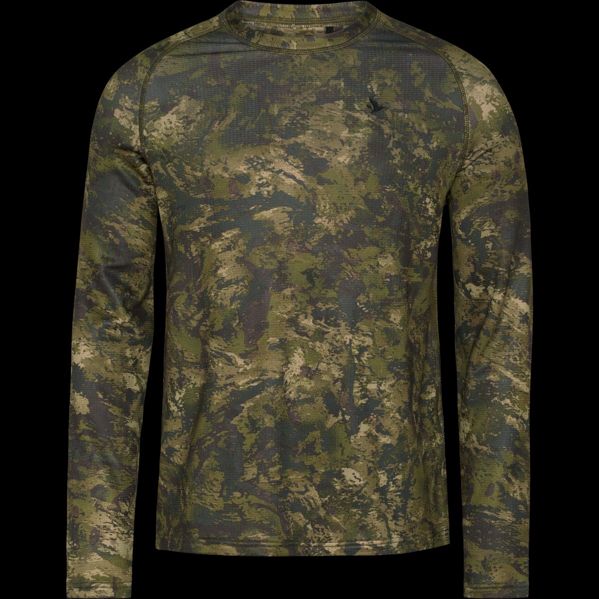 Seeland Active Camo L/S T-shirt InVis green XXL