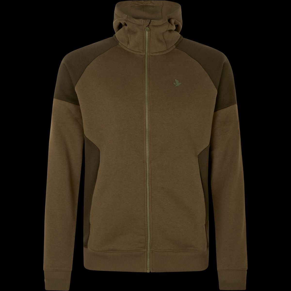 Seeland Cross hoodie w/zip Dark Olive 3XL