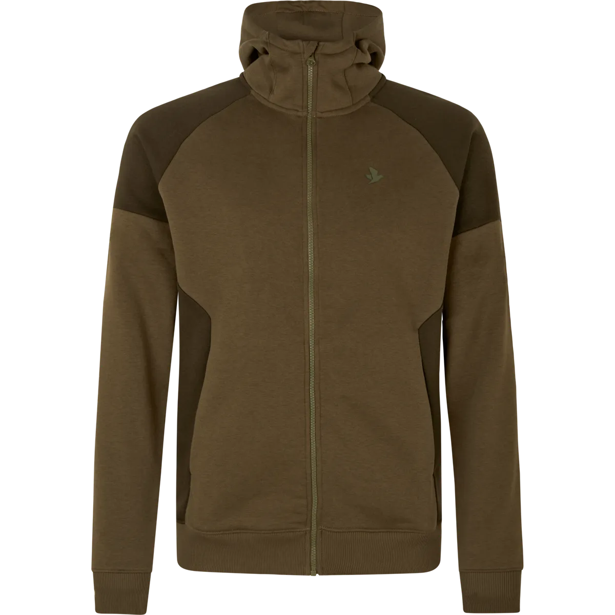 Seeland Cross hoodie w/zip Dark Olive L