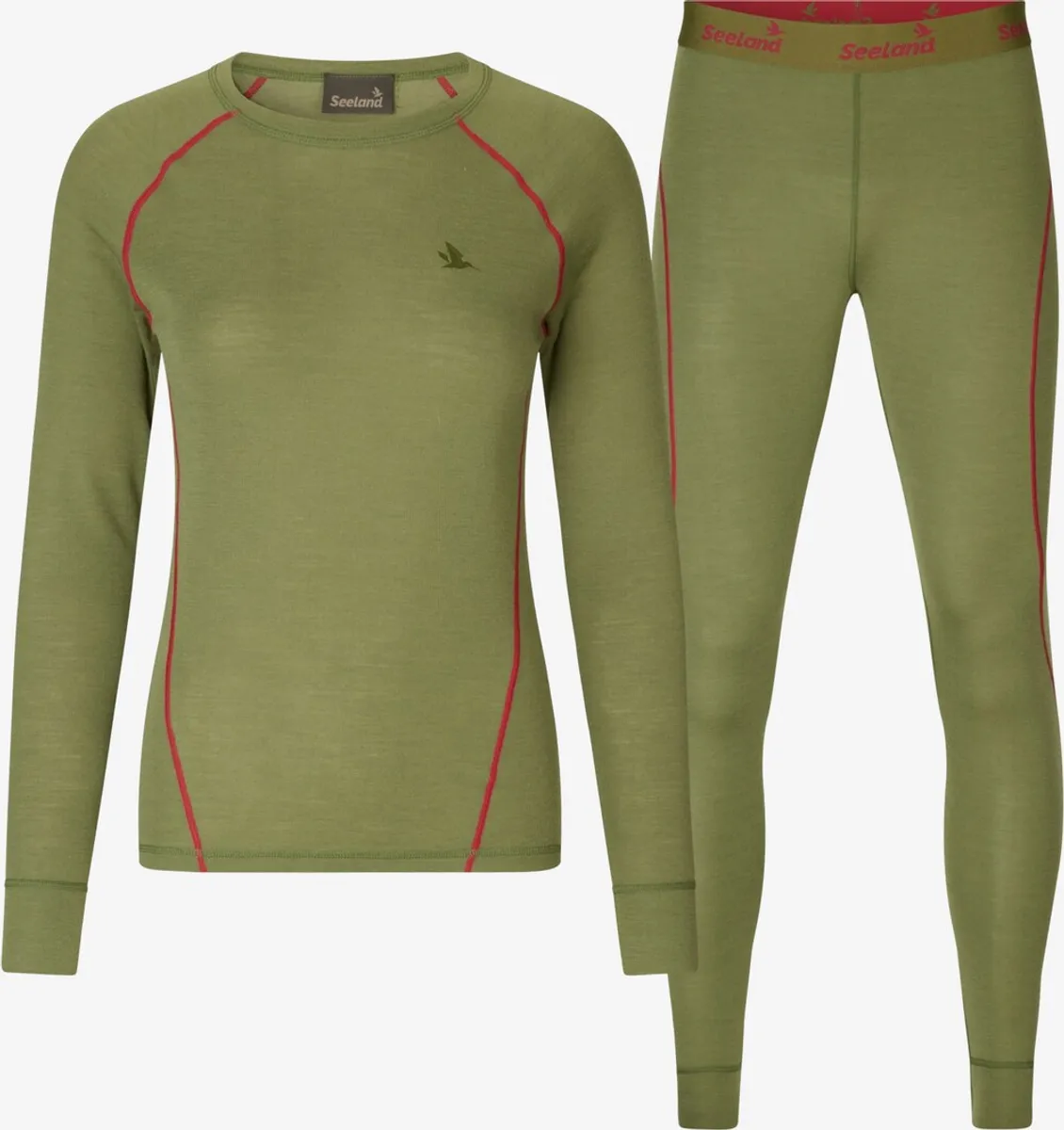 Seeland - Hawker base layer Women (Grøn) - L