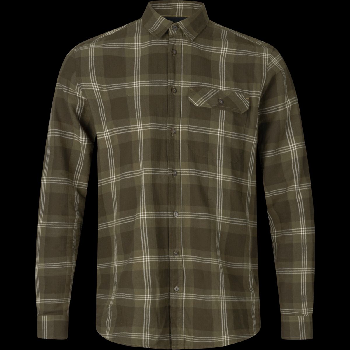 Seeland Highseat skjorte Pine green check-XL