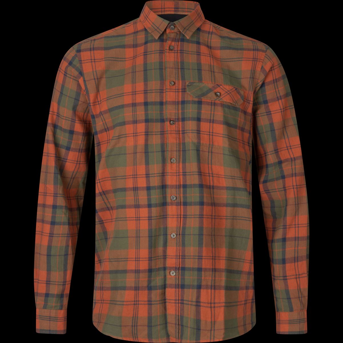 Seeland Highseat skjorte timber check - XL