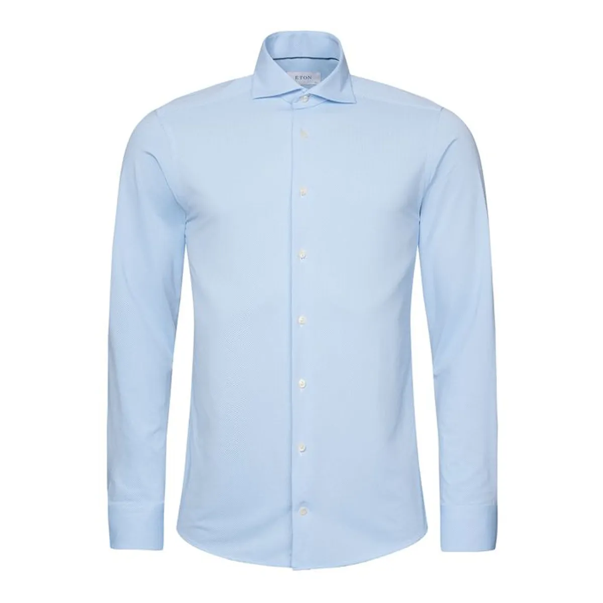 Semi Solid Four-Way Stretch Shirt