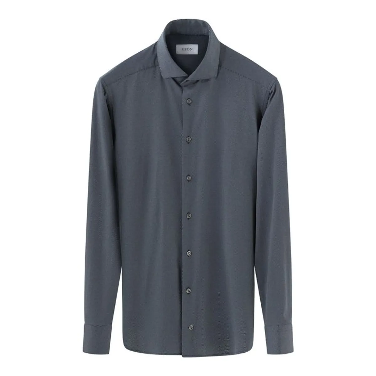 Semi Solid Four-Way Stretch Shirt