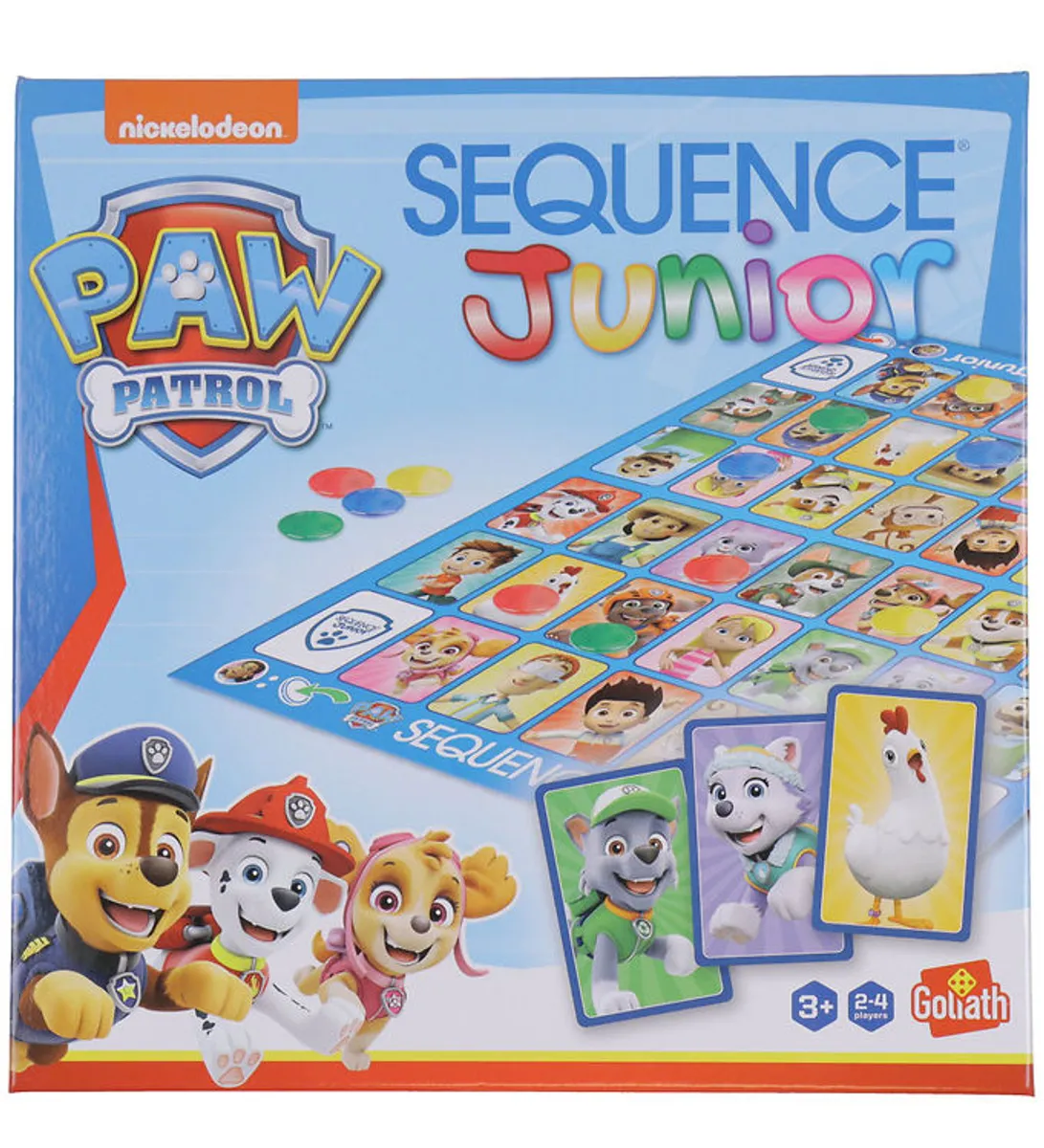 Sequence Brætspil - Sequence Junior Paw Patrol Nordic