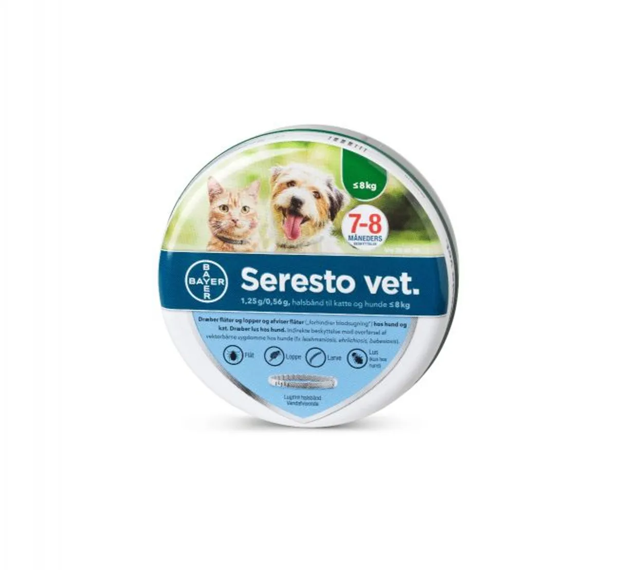 Seresto VET halsbånd til hund/kat,