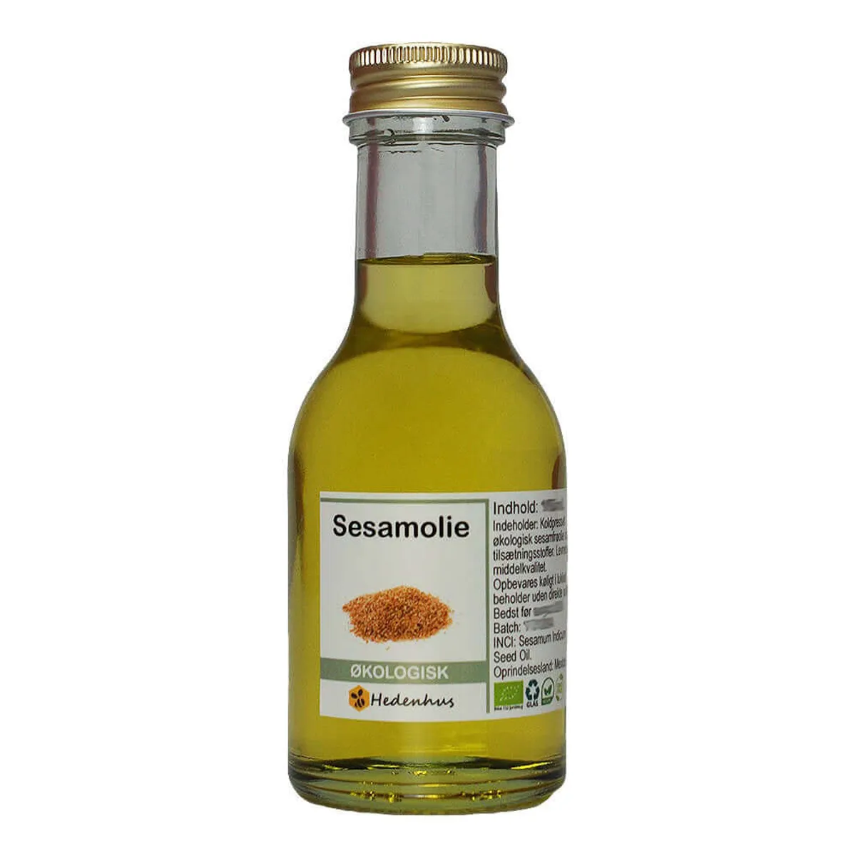 Sesamfrøolie - Økologisk - 100 ml