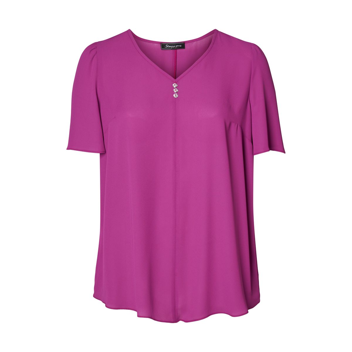 Sestefanie - Dark Fuchsia - T-shirt - 46