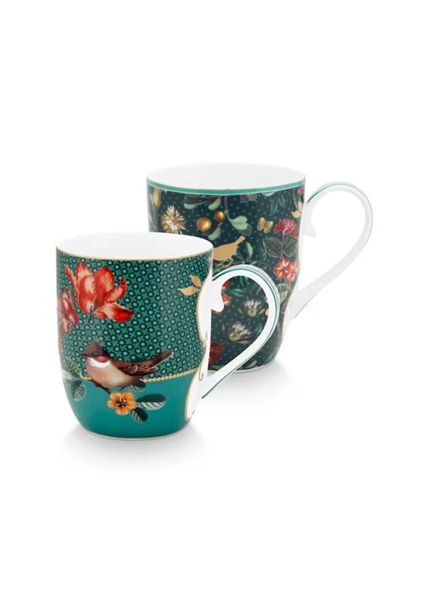 Set/2 Mugs Small Winter Wonderland 145ml