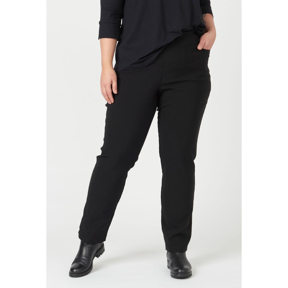 Setrouser Sara Noos - Black - Bukser - 44