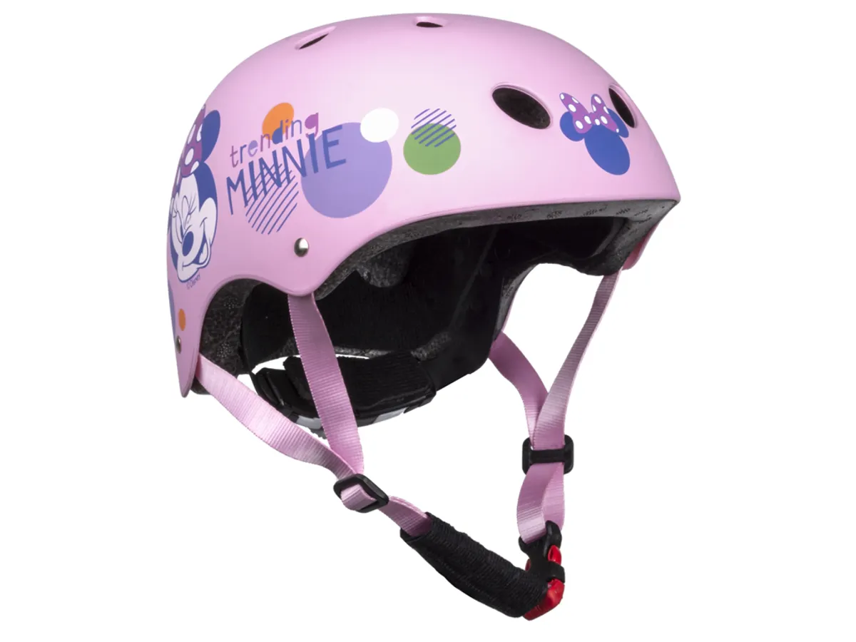 Seven - Minnie Mouse - Cykelhjelm - Pink - Str. 52-56 cm