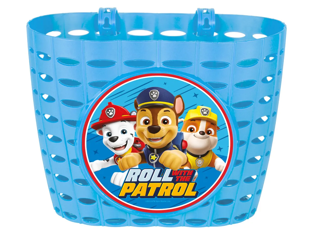 Seven - Paw Patrol - Cykelkurv til børnecykel - Blå