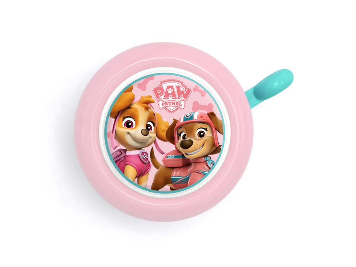 Seven - Paw Patrol - Ringeklokke til børnecykel - Pink - Str. Ø55mm