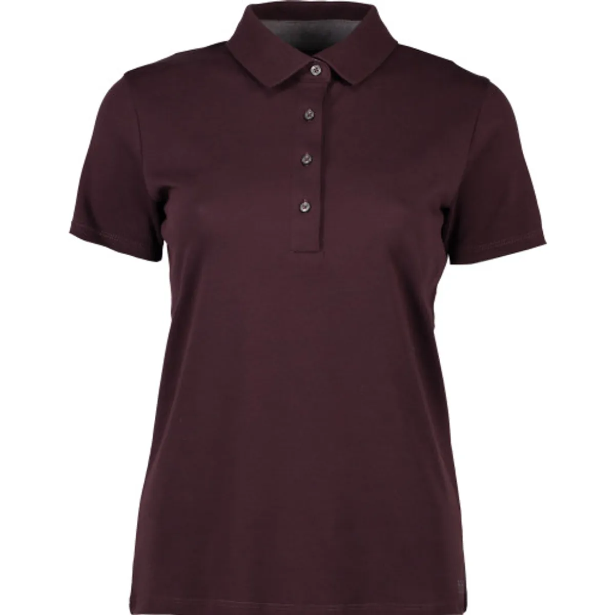 Seven Seas Interlock Polo shirt S610, dame model, dyb rød str. M