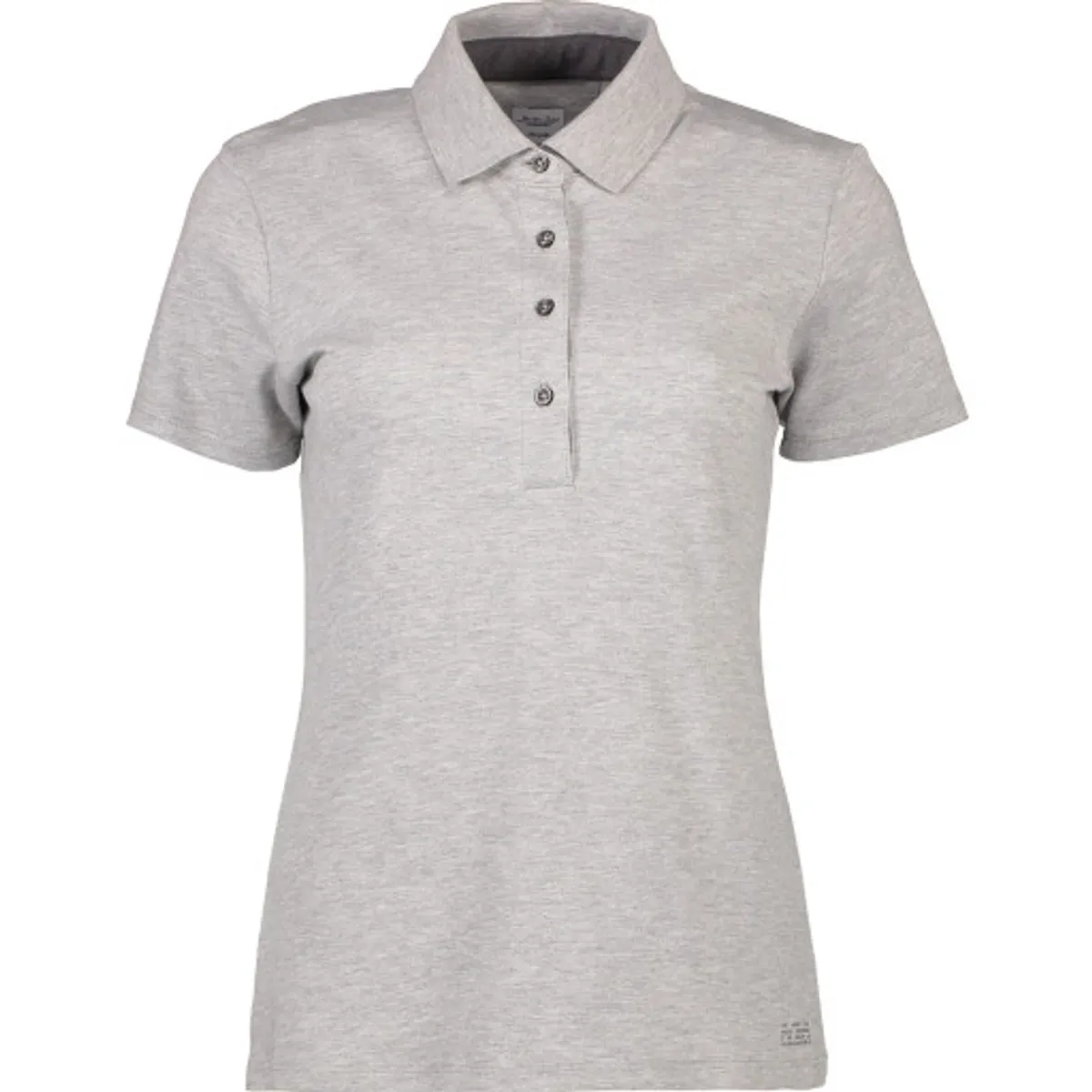 Seven Seas Interlock Polo shirt S610, dame model, lys grå str. M