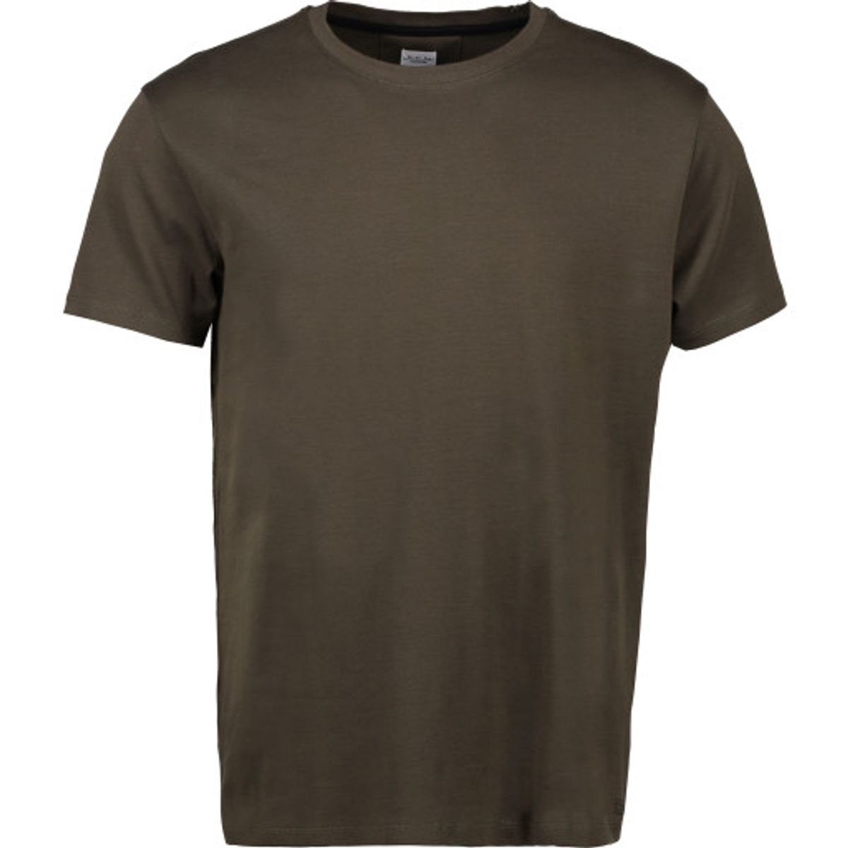 Seven Seas Interlock T-shirt S620, rund hals, oliven, str. L