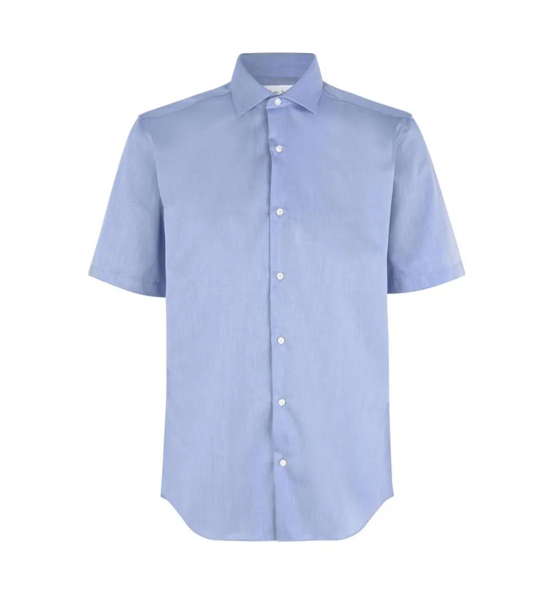 Seven Seas Kortærmet Skjorte Modern Fit Ss254 Light Blue