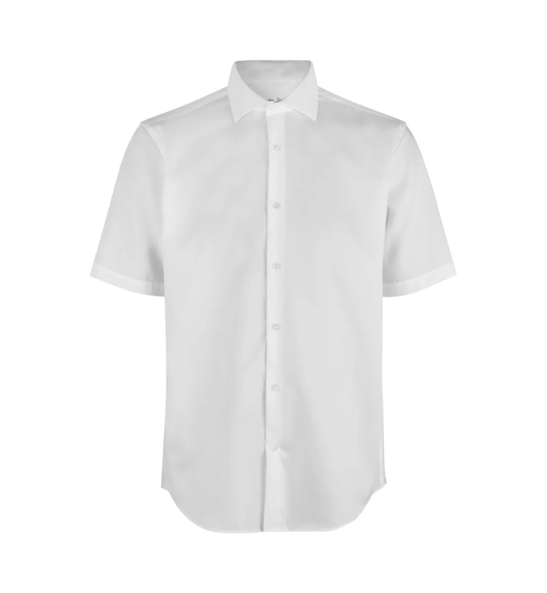 Seven Seas Kortærmet Skjorte Modern Fit Ss254 White