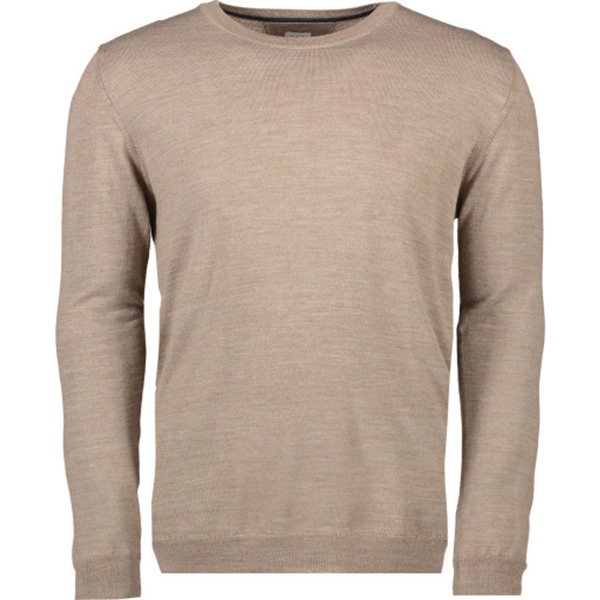 Seven Seas pullover S650, rund hals, sand, str. 2XL