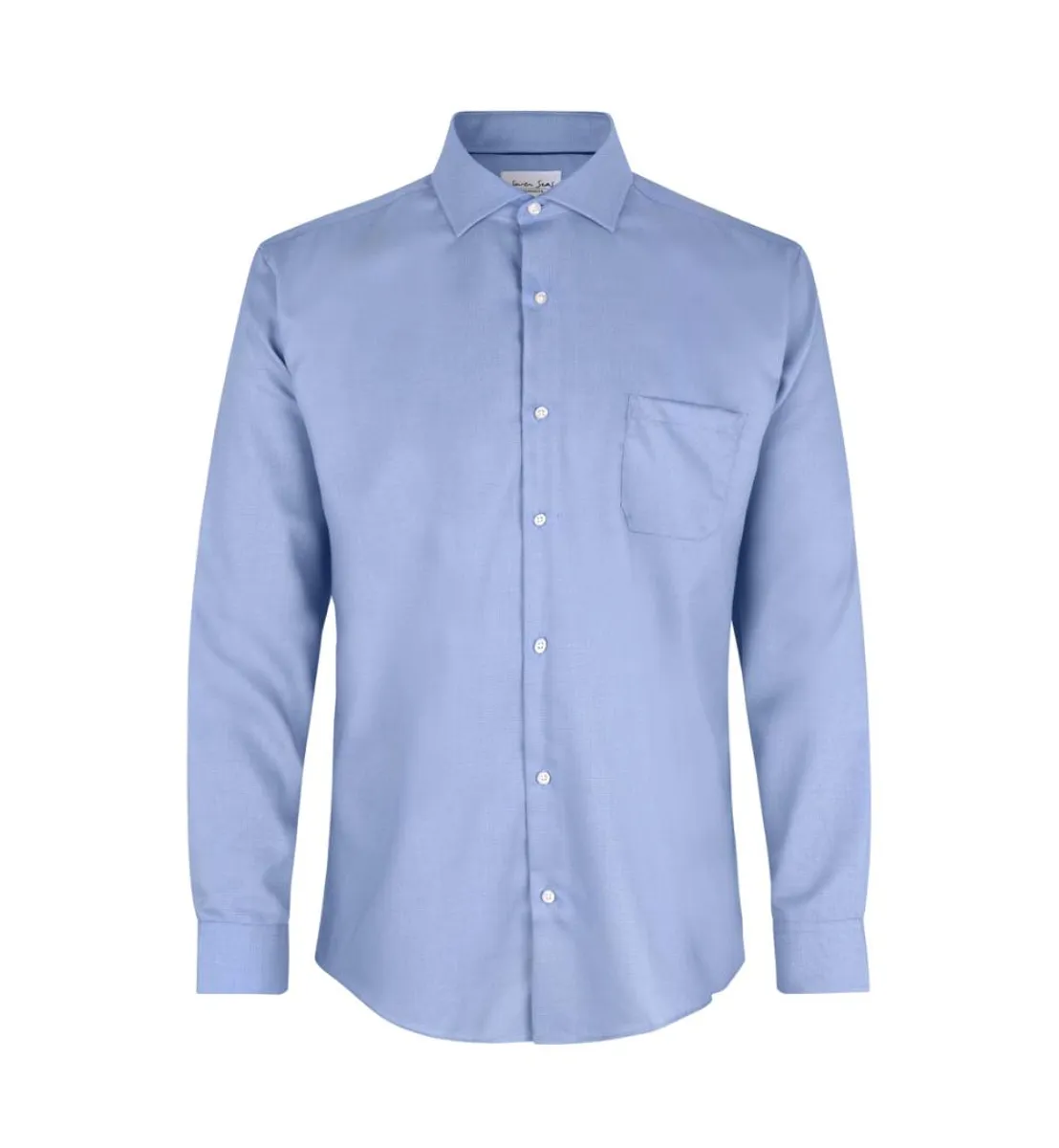 Seven Seas Skjorte Modern Fit Ss310 Light Blue