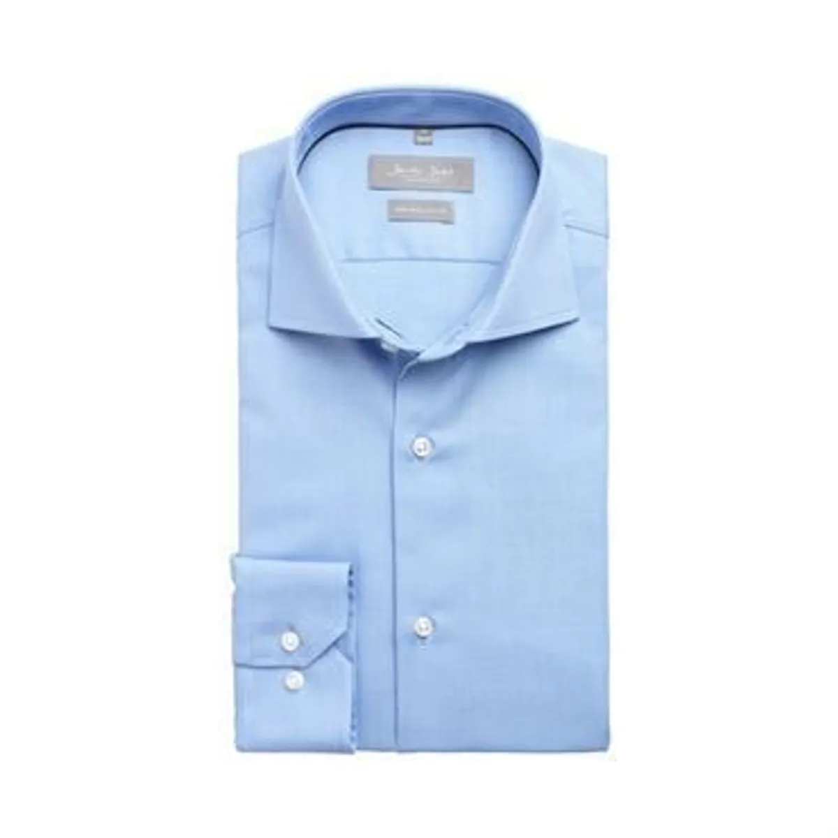 Seven Seas Skjorte Modern Fit Ss310 Light Blue-38 / Small