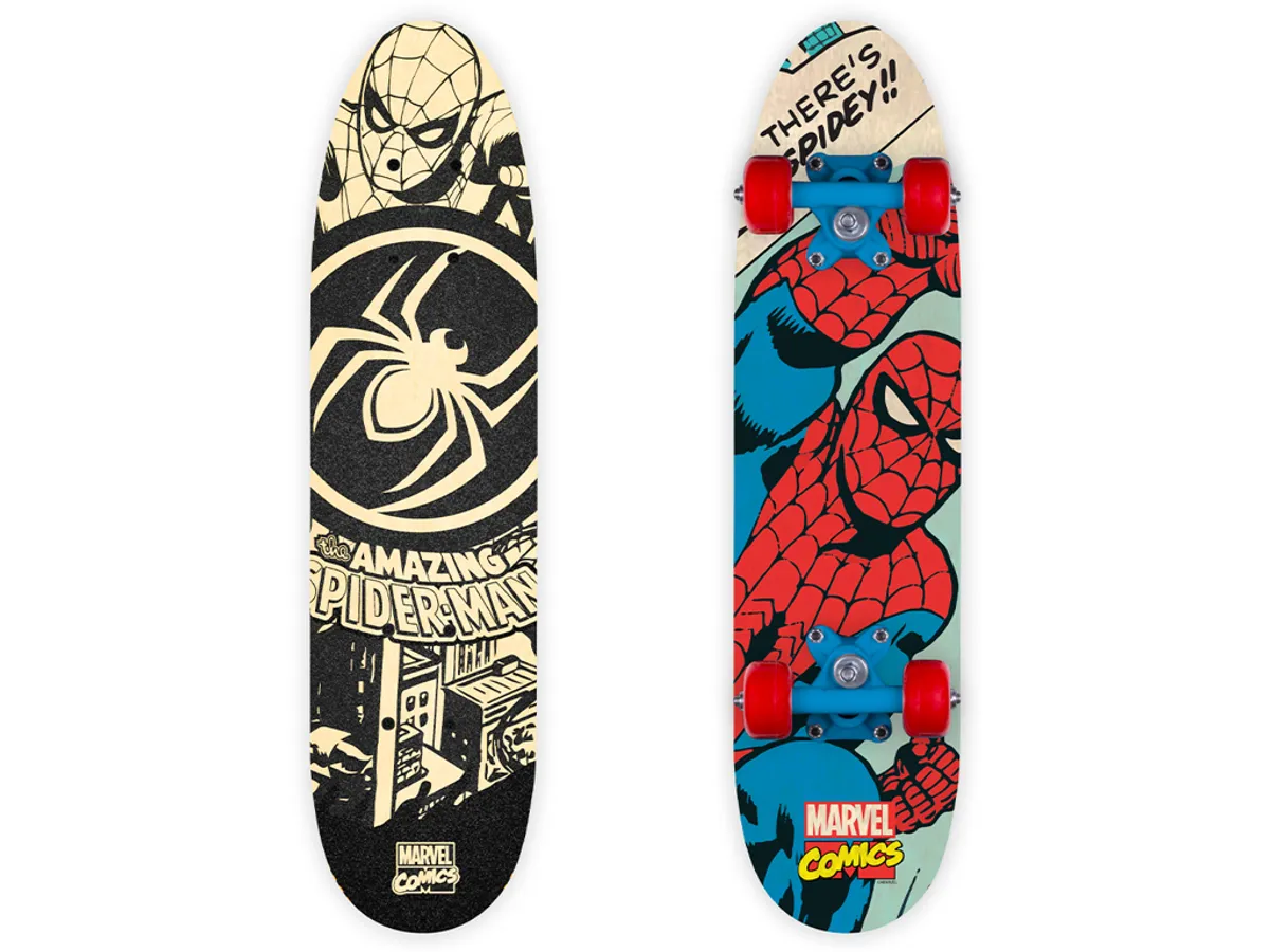 Seven - Spiderman - Skateboard - Sort/rød