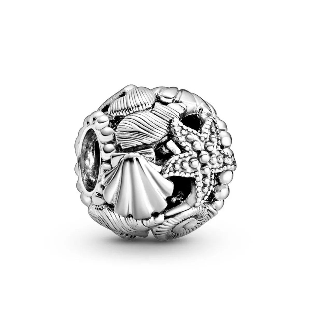 Shell & Starfish Sterling Sølv Charm fra Pandora