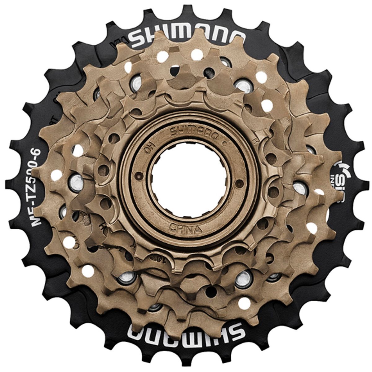 Shimano Kassetter 6 Speed - MF-TZ500 14-16-18-20-22-24-28T