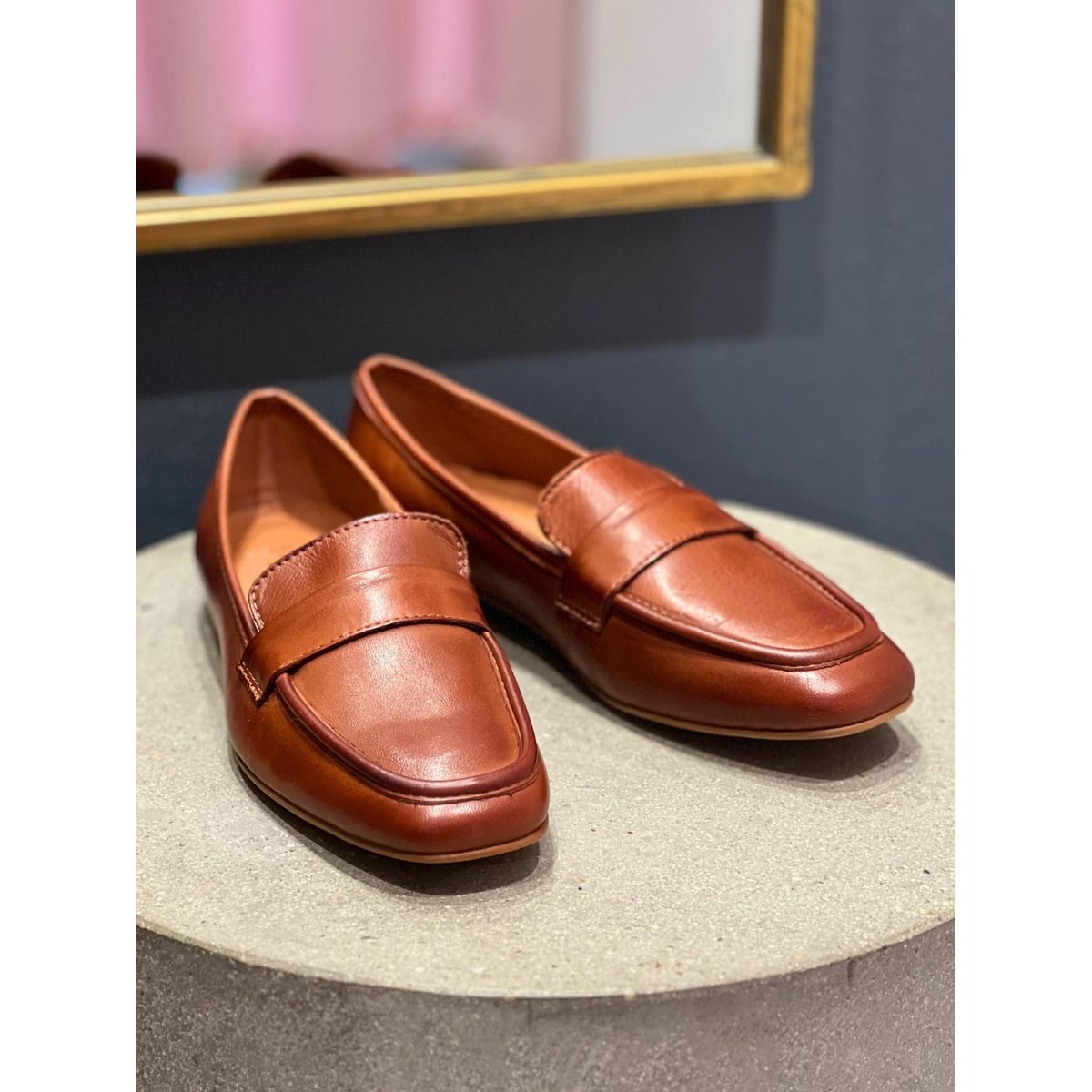 SHOEDESIGN COPENHAGEN, Dame, Loafer, Majse - Brandy 38