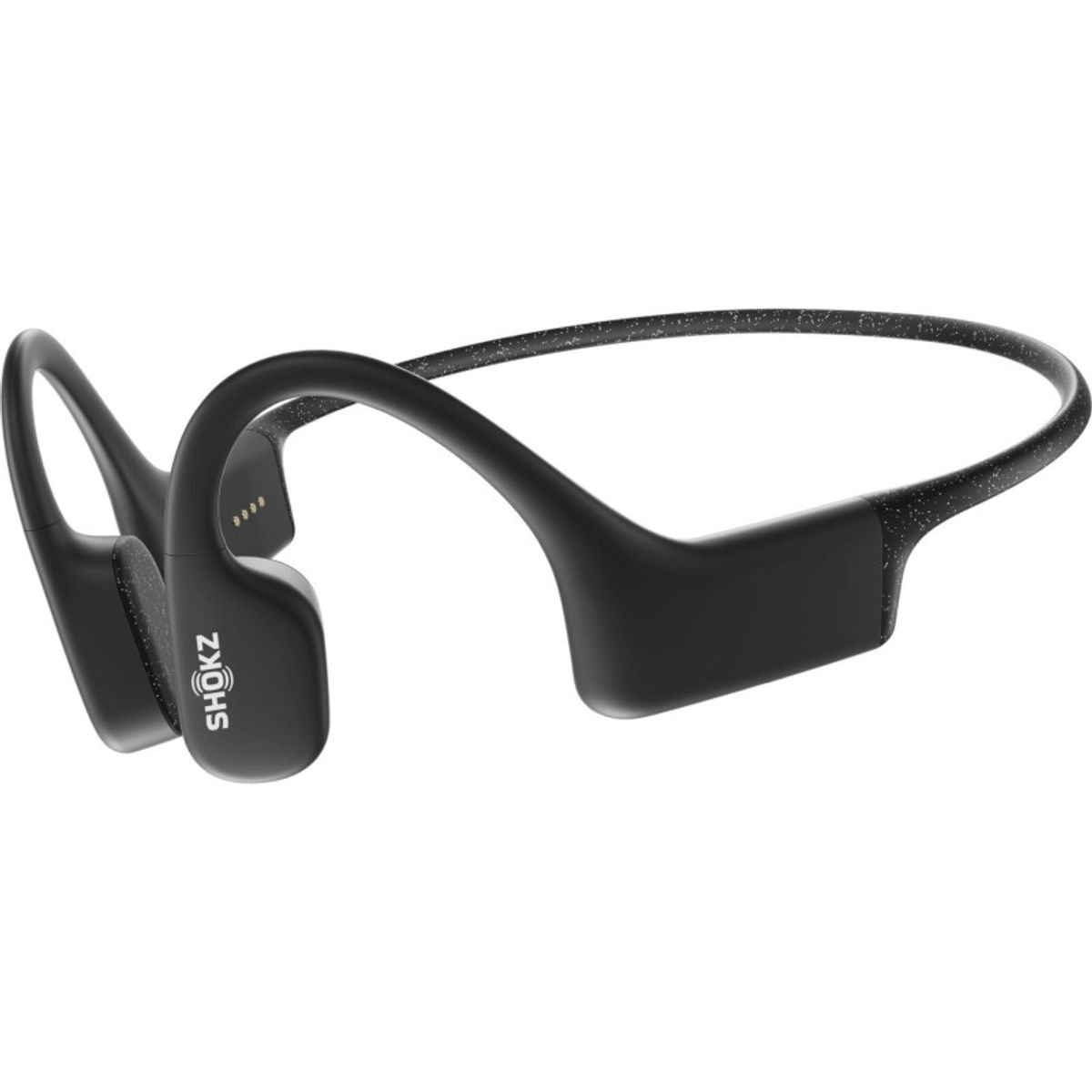 SHOKZ OpenSwim Black Bone Conduction open-ear Hovedtelefoner med MP3