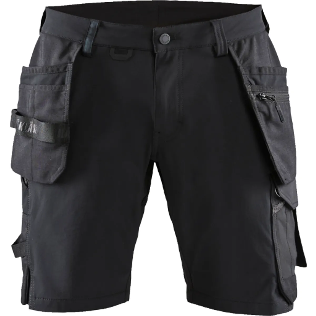 SHORTS 1520 SORT/MØRK GRÅ, 46