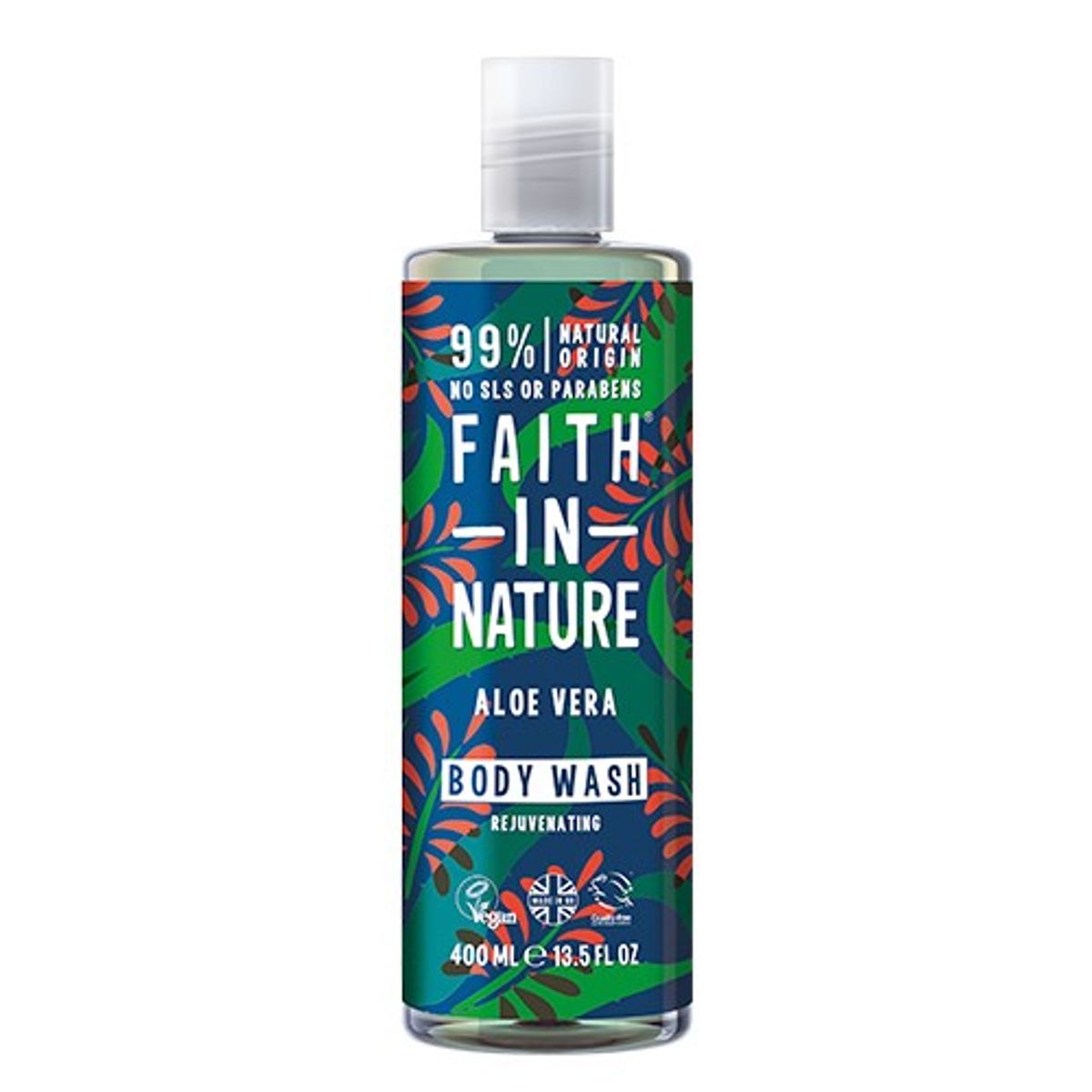 Shower gel aloe vera - 400 ml - Faith in nature