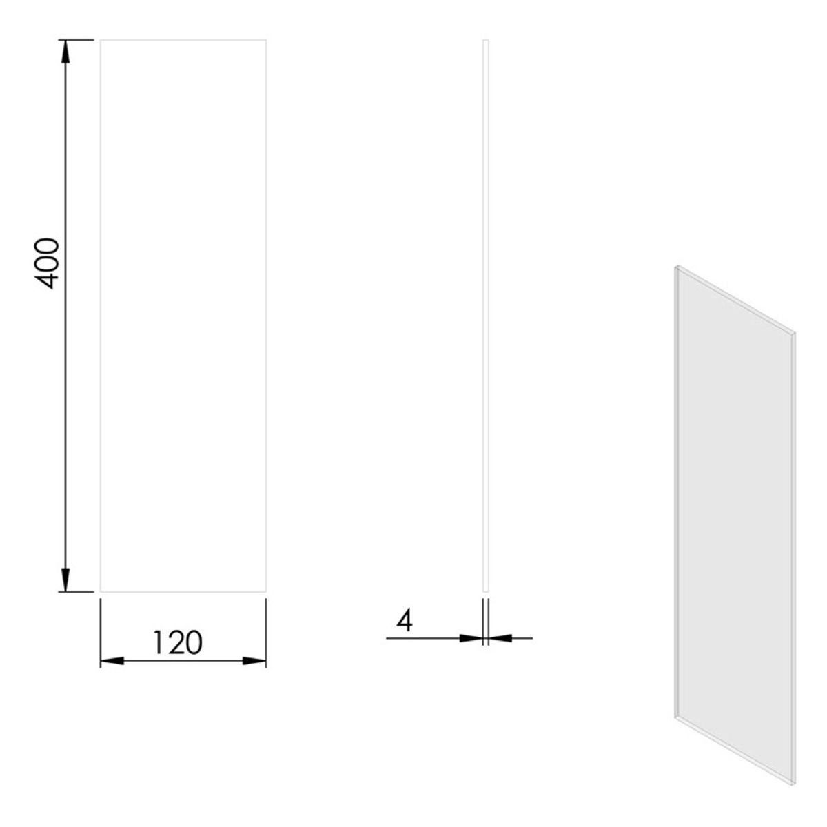 Sideglas, inderst TermaTech TT23