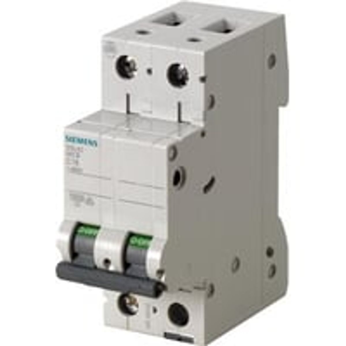 Siemens 5SL4 - Automatsikring, C 10A, 230Vac, 1P+N, 10kA, 2 modul