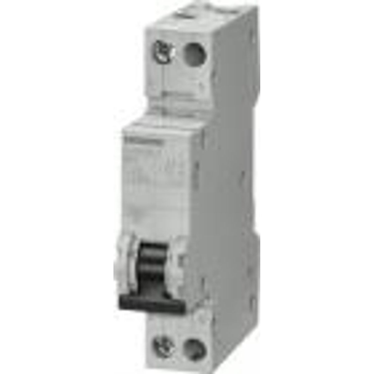 Siemens automatsikring 1P+N 4A "C" 6KA - 1 modul, 18mm