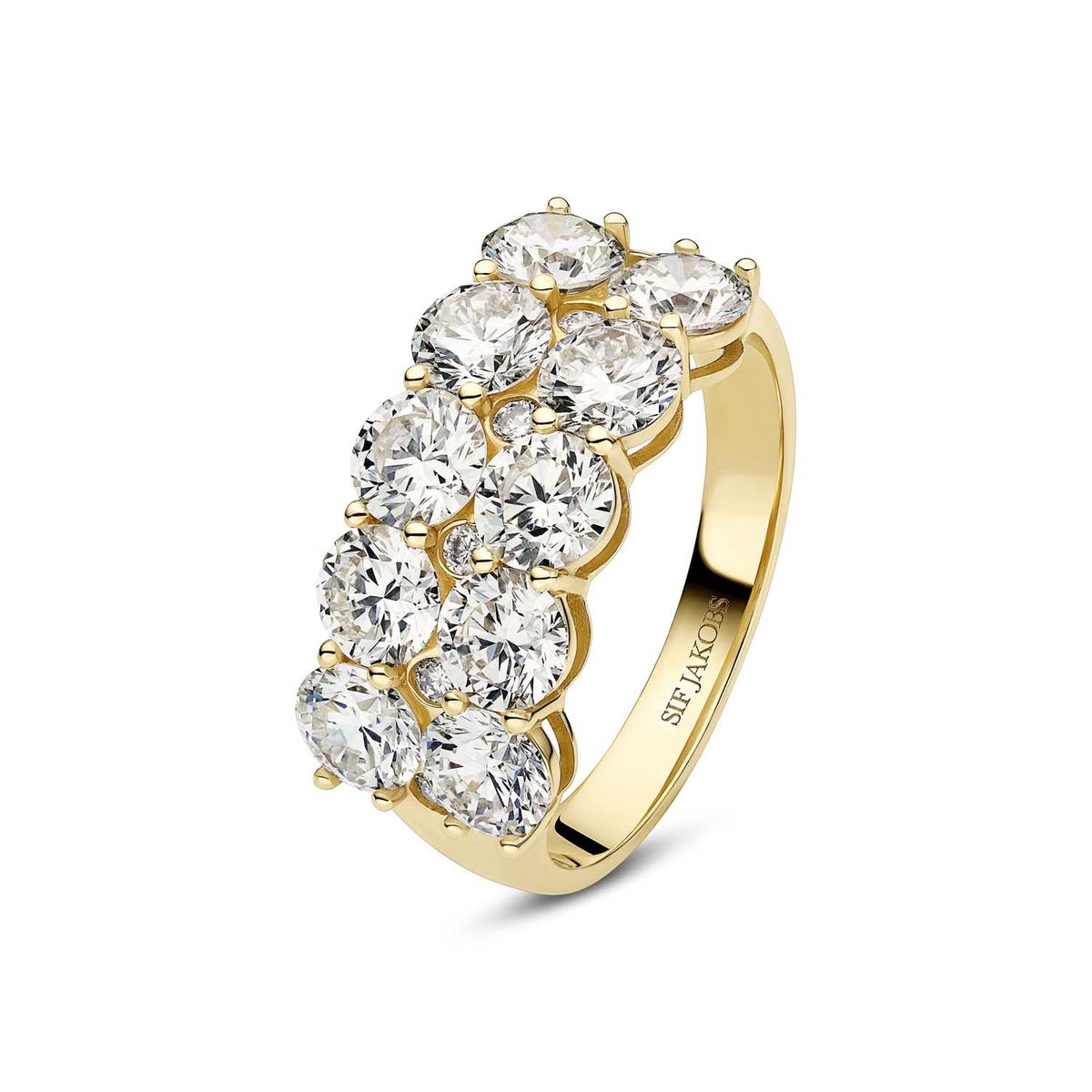 Sif Jakobs - Ariccia Diamond ring, 3,62 ct. LG 14 kt. guld