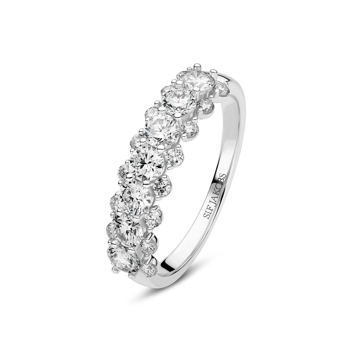 Sif Jakobs - Fior Diamond ring. 1,22 ct. LG 14 kt. hvidguld