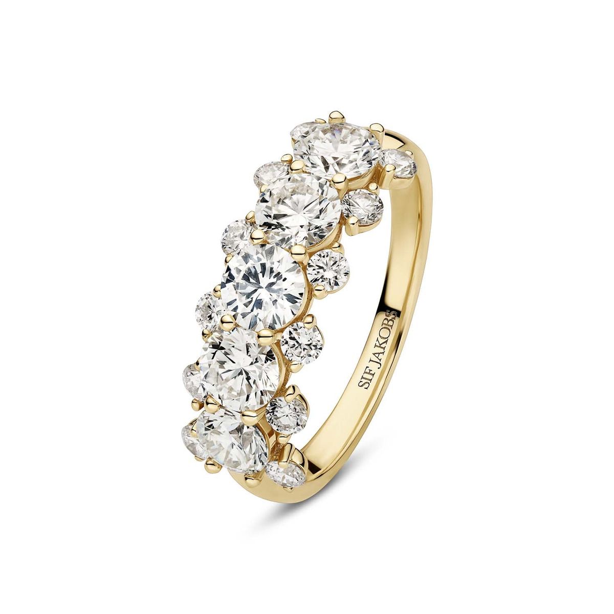 Sif Jakobs - Fior Grande Diamond ring, 2,30 ct. LG 14 kt. guld