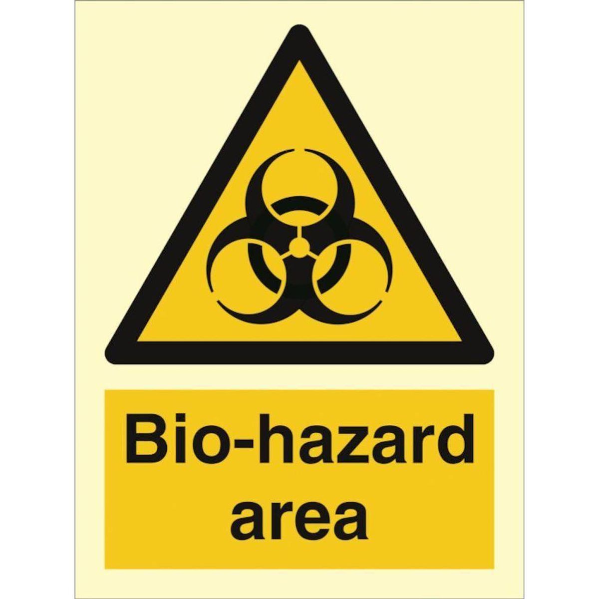 Sign IMO Bio-hazard area 107102