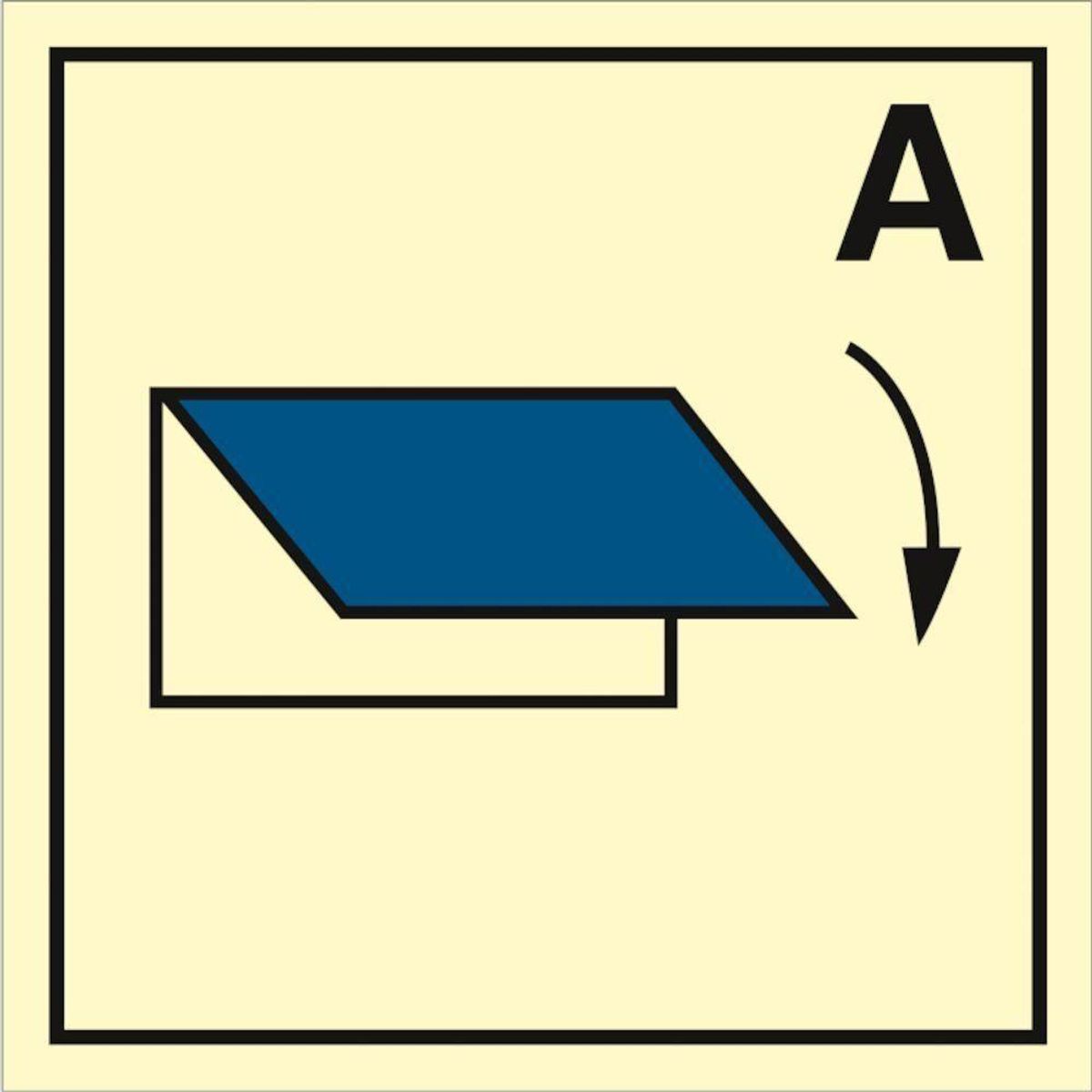 Sign IMO Closing device for the accommodation ventilation inlet or outlet 104270