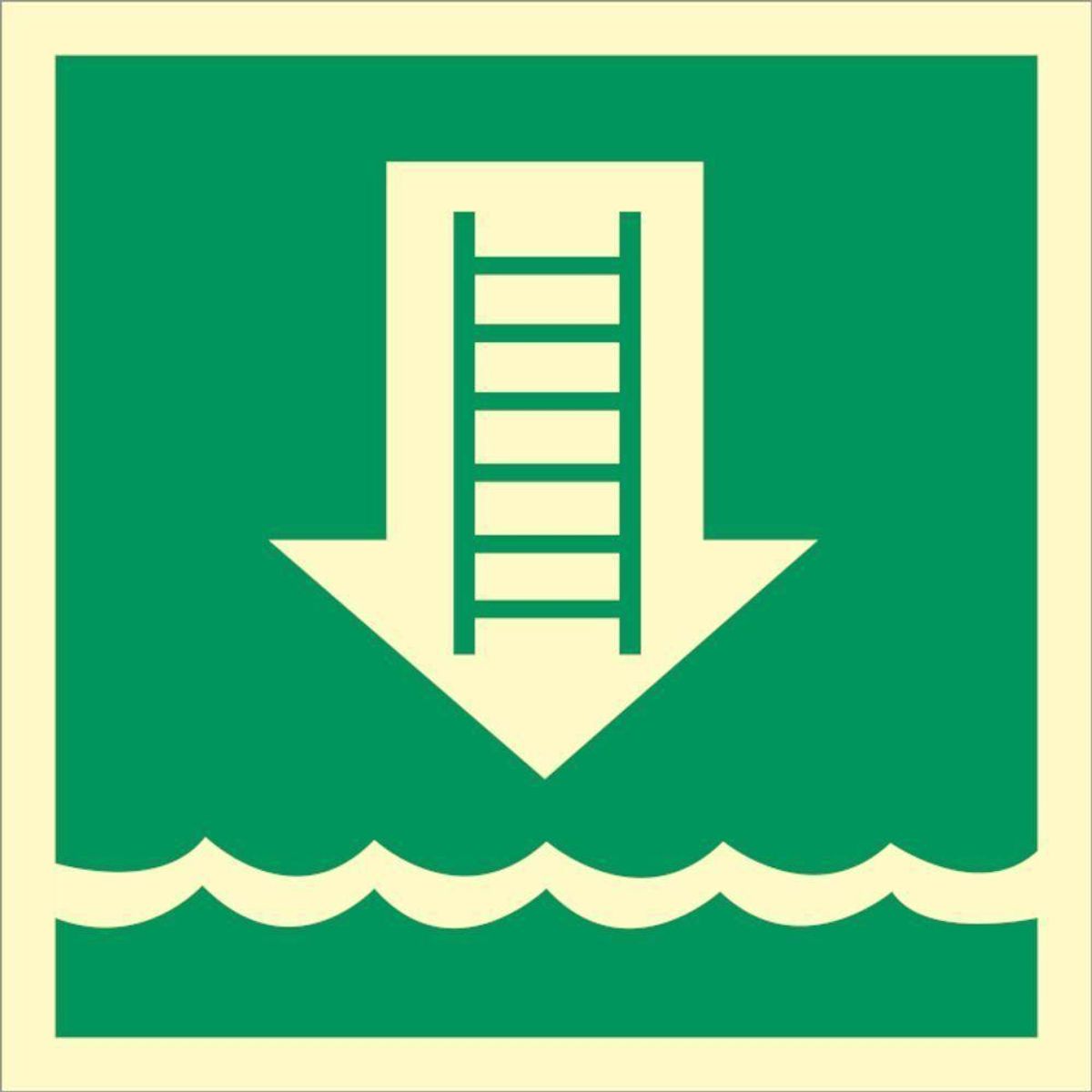 Sign IMO Embarkation ladder 103049