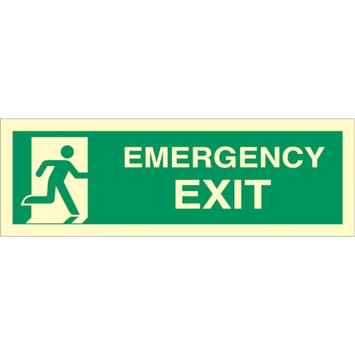 Sign IMO Emergency exit right 100024