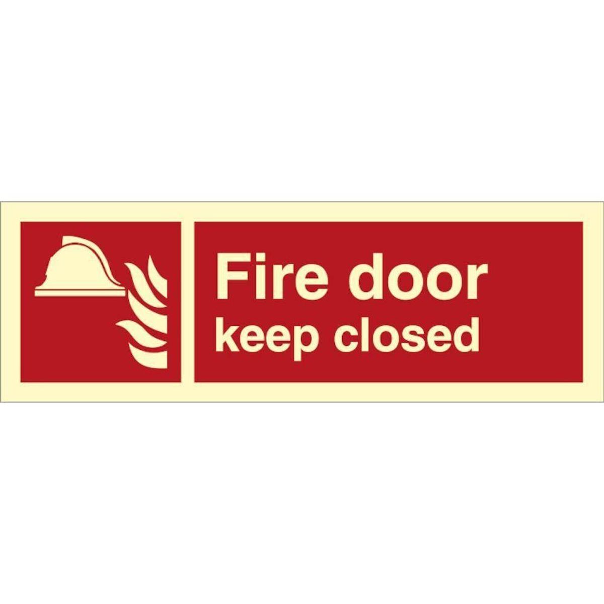 Sign IMO Fire door keep closed 105056