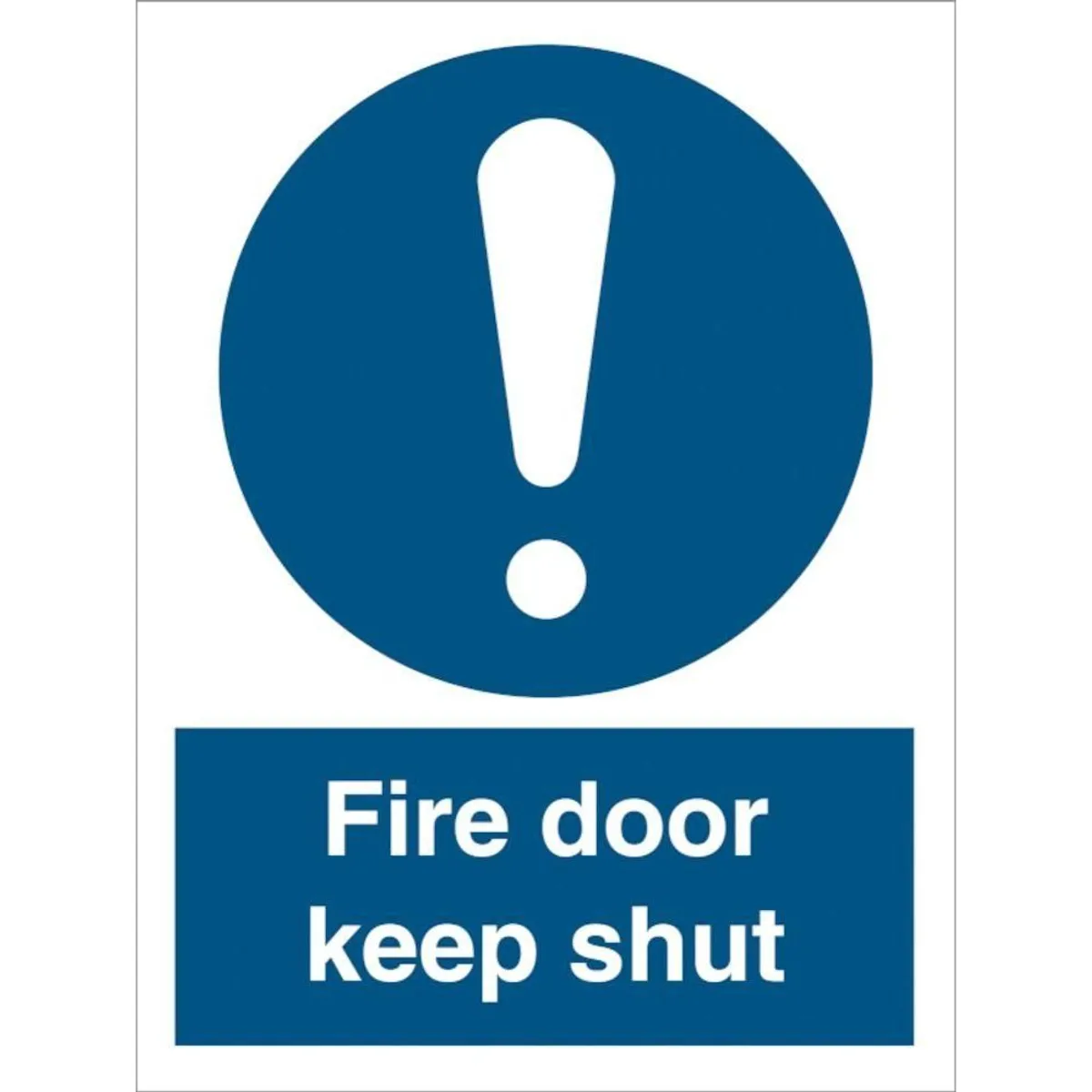 Sign IMO Fire door keep shut 106043