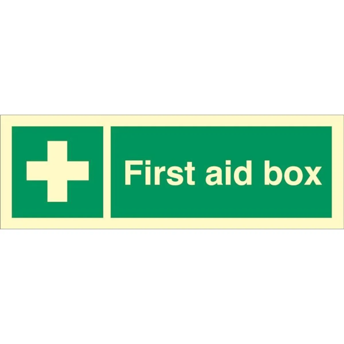 Sign IMO First aid box 102013