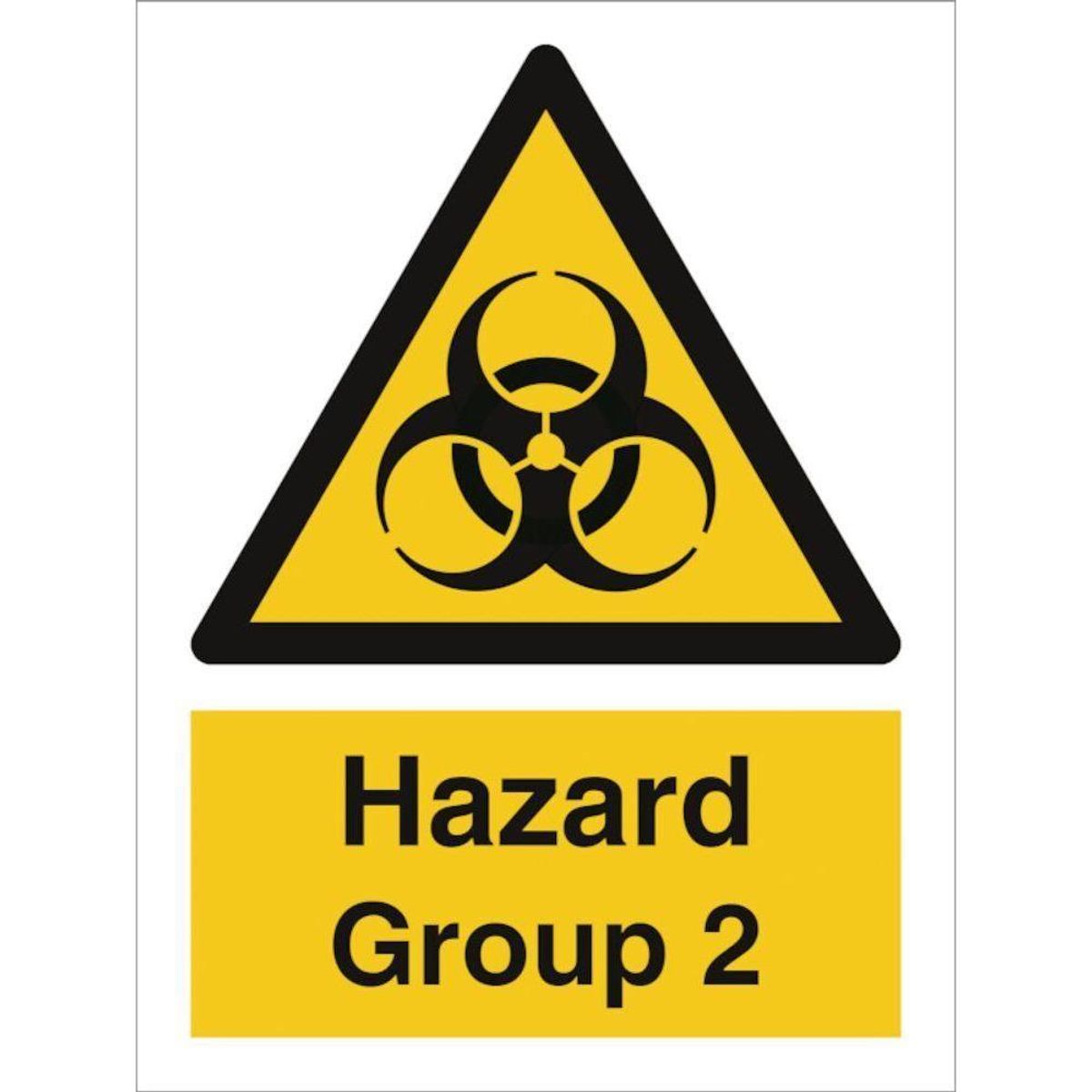 Sign IMO Hazard Group 2 107104