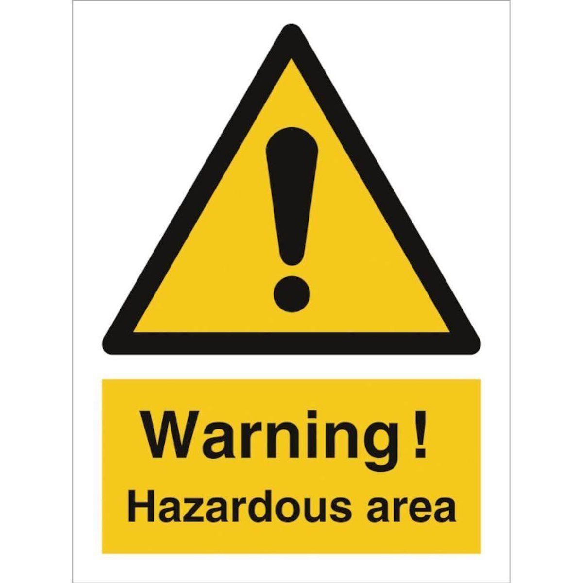 Sign IMO Hazardous area 107005