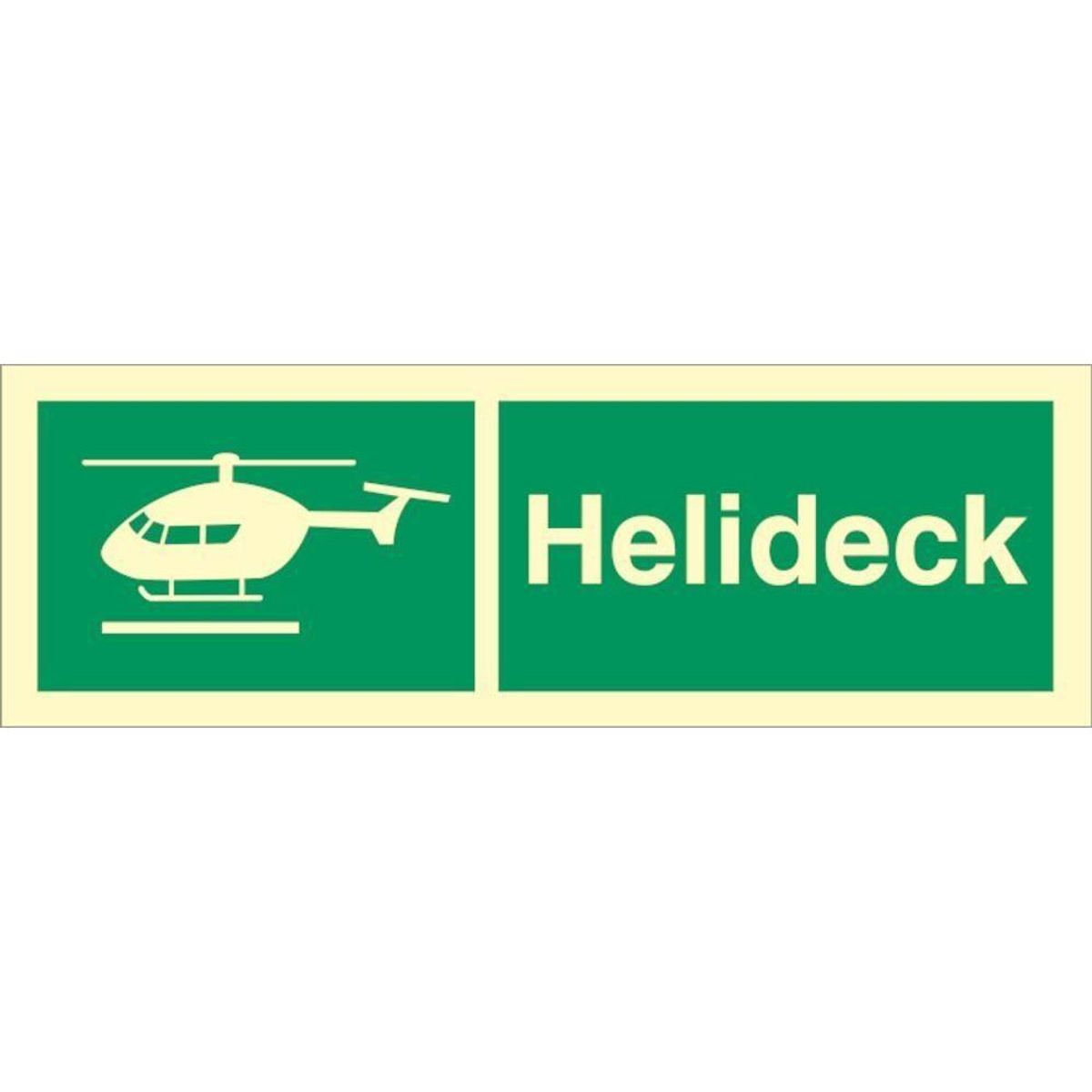 Sign IMO Helideck