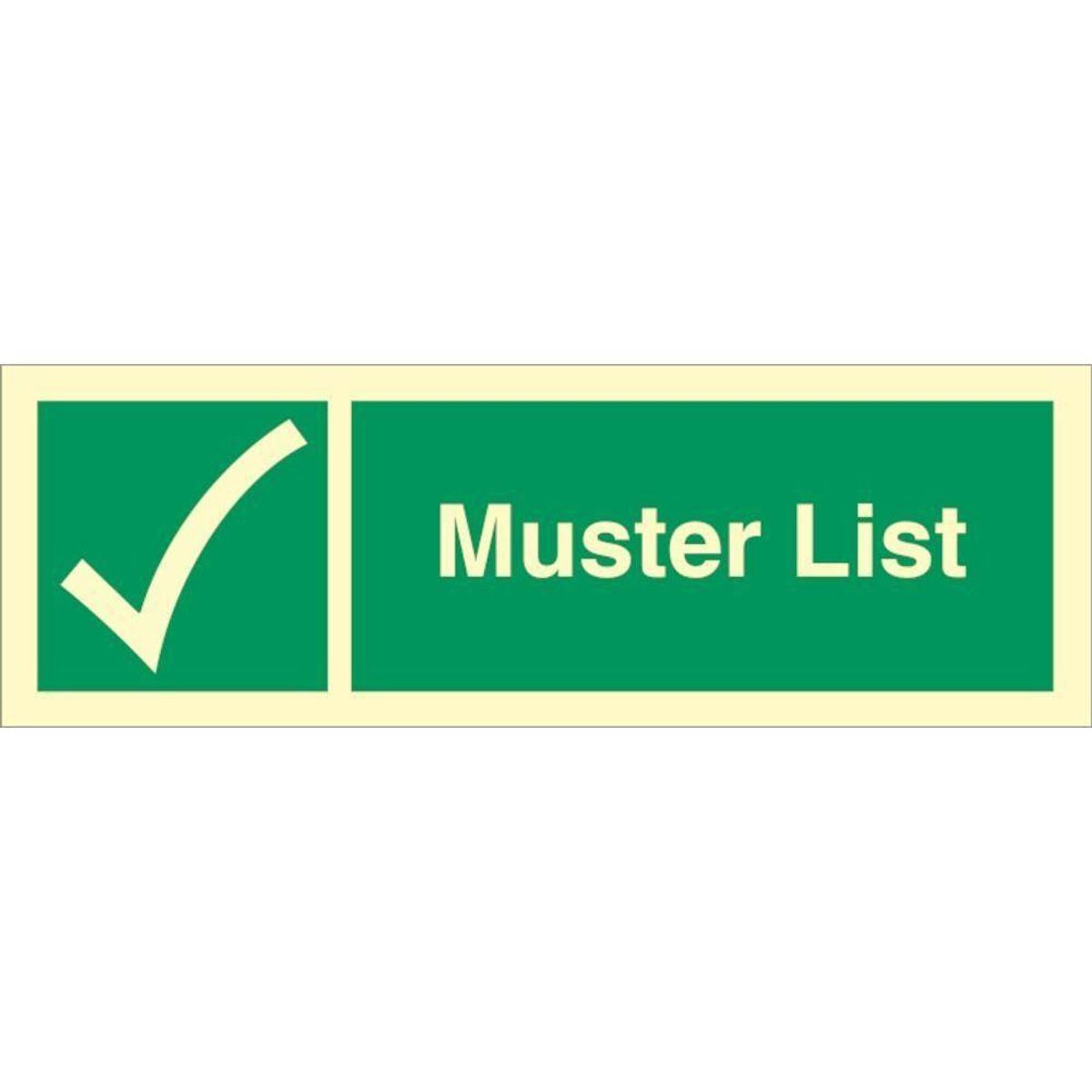 Sign IMO Muster List