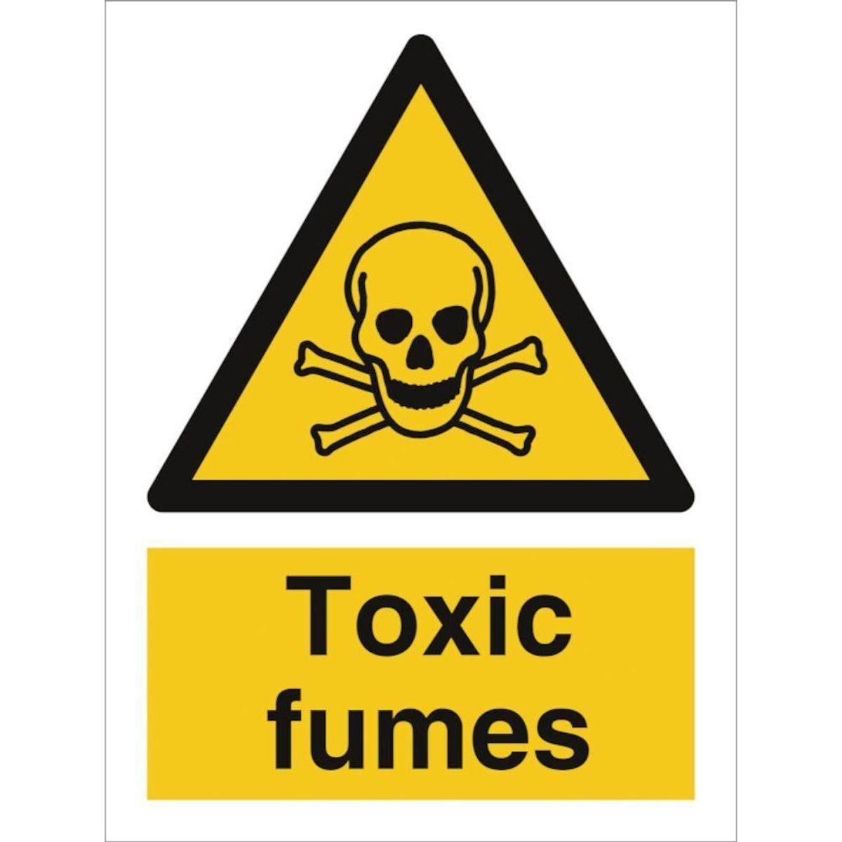 Sign IMO Toxic fumes